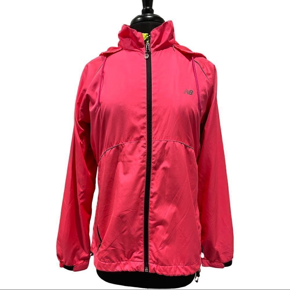 𝅺New Balance Hot Pink Windbreaker Sz L